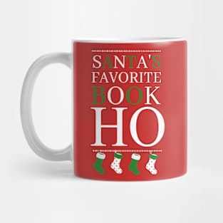 GREEN CHRISTMAS BOOKHO Mug